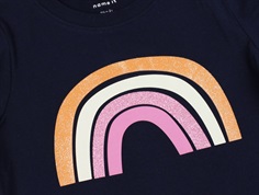 Name It dark sapphire print t-shirt